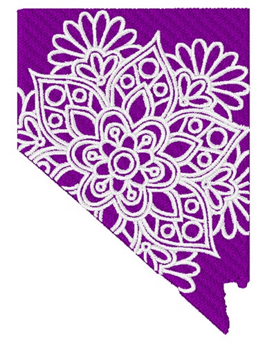 Nevada Mandala Machine Embroidery Design