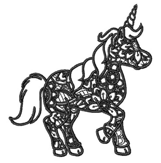 Picture of Floral Unicorn