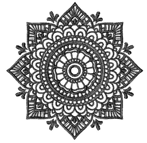Mandala Machine Embroidery Design