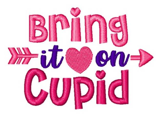 Picture of Bring It On Cupid Machine Embroidery Design