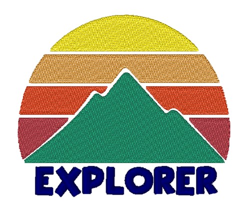 Explorer Machine Embroidery Design