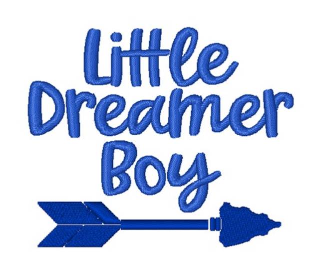 Picture of Little Dreamer Boy Machine Embroidery Design