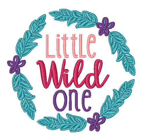 Little Wild One Machine Embroidery Design