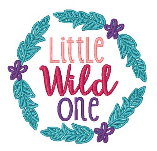 Picture of Little Wild One Machine Embroidery Design