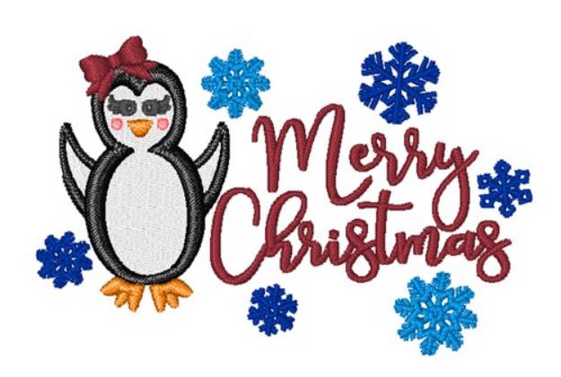 Picture of Merry Christmas Penguin
