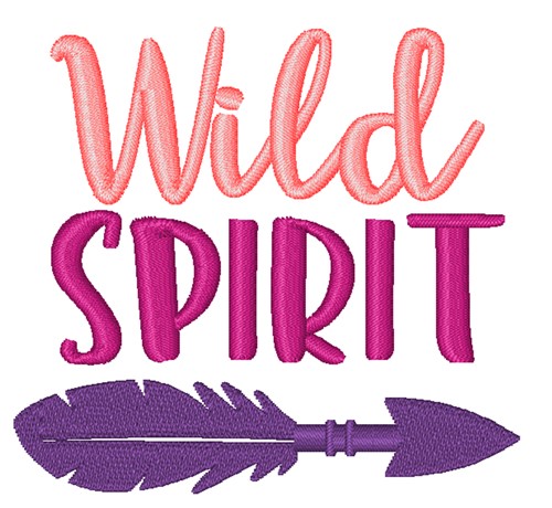 Wild Spirit Machine Embroidery Design