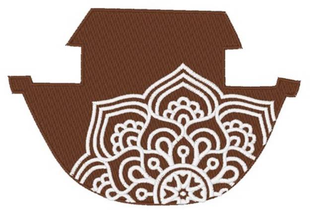 Picture of Ark Mandala Machine Embroidery Design