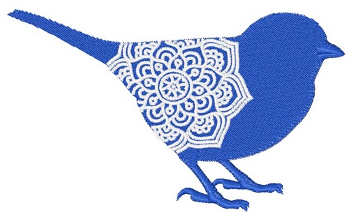 Bird Mandala Machine Embroidery Design