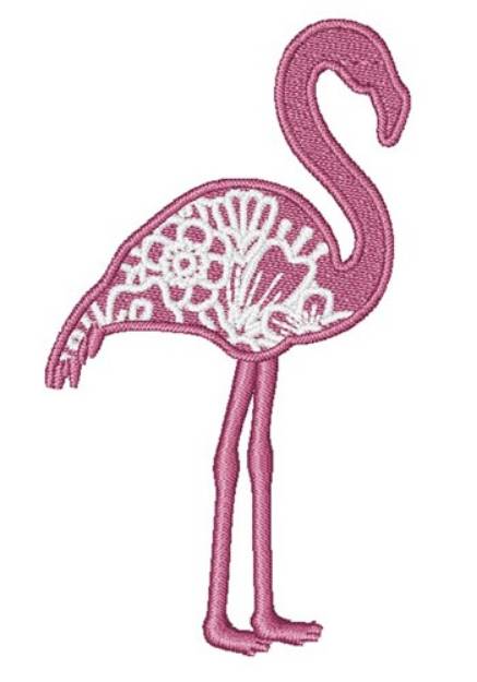 Picture of Floral Flamingo