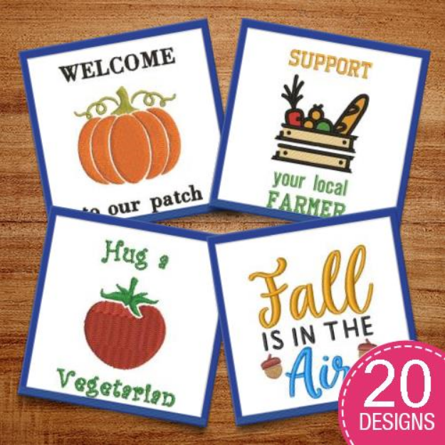 Picture of Welcome To Our Patch Embroidery Design Pack