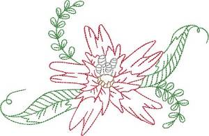 Picture of Wild Flower Outline