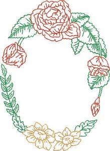 Picture of Oval Roses