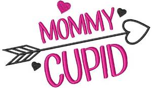 Picture of Mommy Cupid Machine Embroidery Design