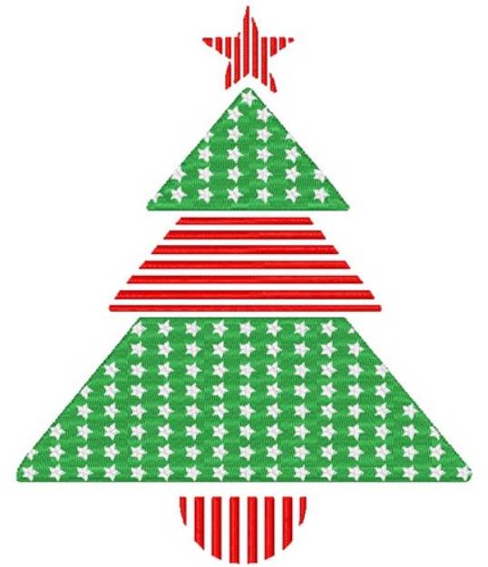 Picture of Wrapping Paper Christmas Tree