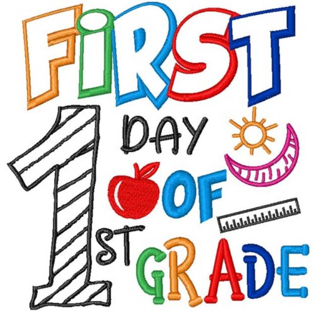 Picture of First Day Of 1st Grade