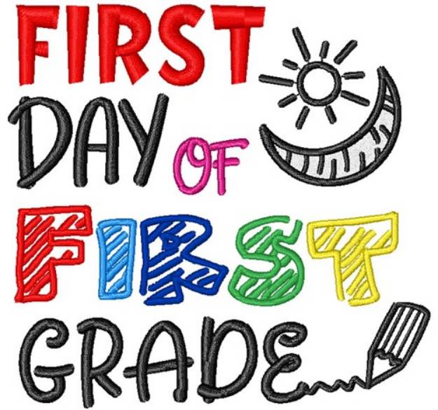 Picture of First Day Of First Grade