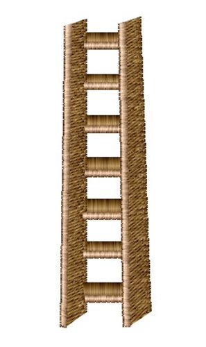Book Ladder Machine Embroidery Design