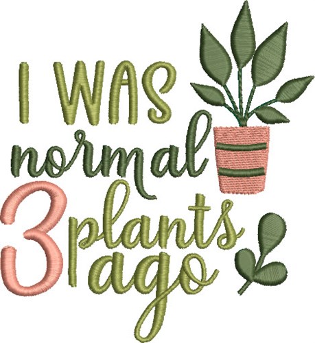 Plant Lady Sayings 2 Machine Embroidery Design