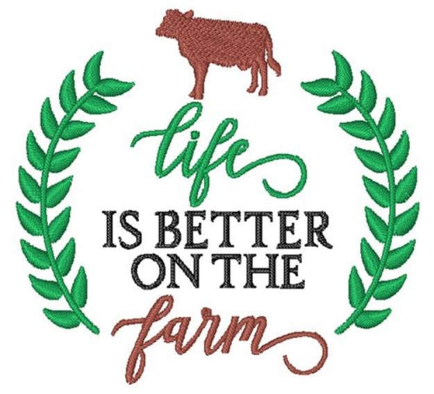 Picture of Life On The Farm Machine Embroidery Design