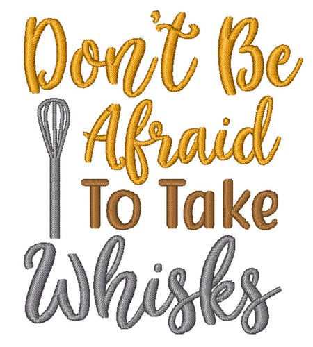 Take Whisks Machine Embroidery Design
