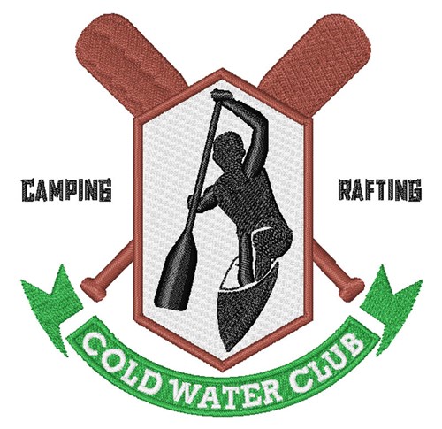 Cold Water Club Machine Embroidery Design