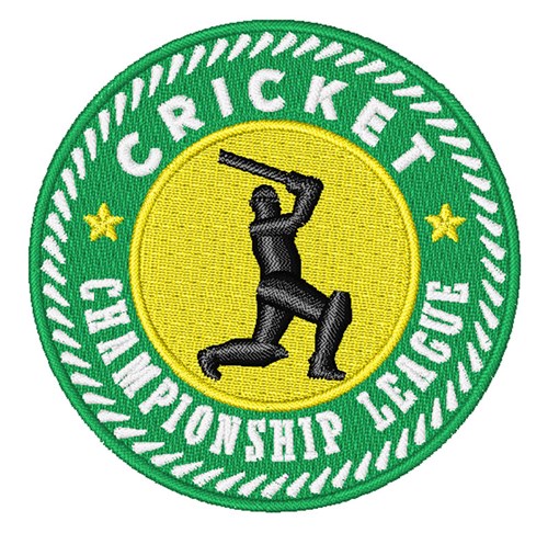 Cricket Machine Embroidery Design