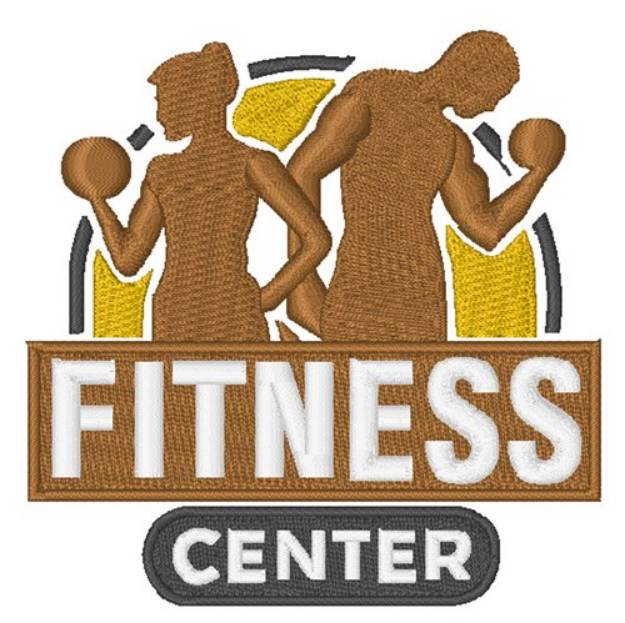 Picture of Fitness Center Machine Embroidery Design