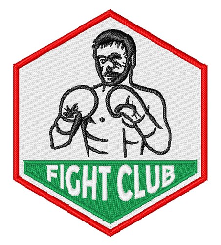 Fight Club Machine Embroidery Design