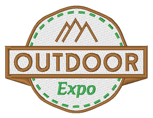 Outdoor Expo Machine Embroidery Design