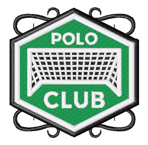 Polo Club Machine Embroidery Design
