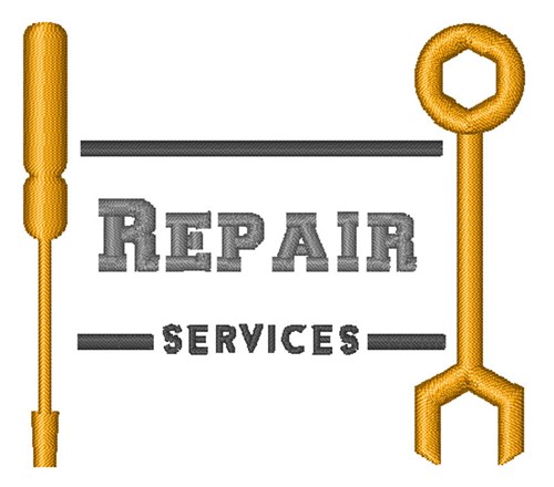 Repair Services Machine Embroidery Design