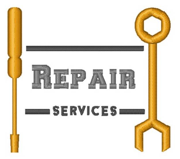 Picture of Repair Services Machine Embroidery Design