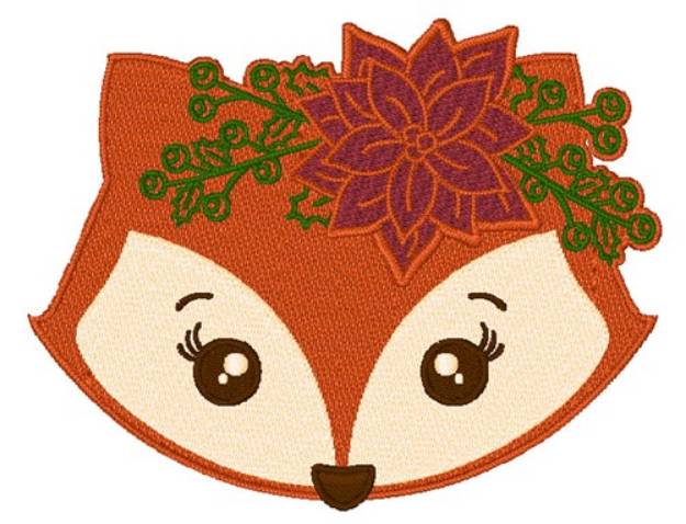 Picture of Christmas Fox Head