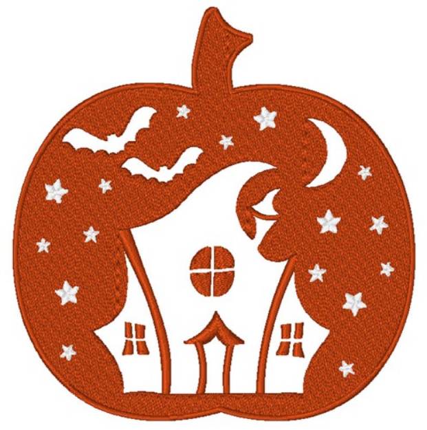 Picture of Haunted House Pumpkin