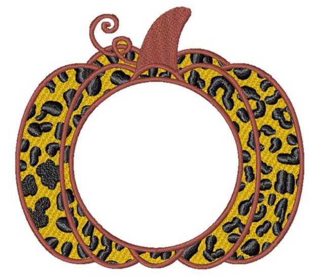Picture of Leopard Pumpkin Monogram