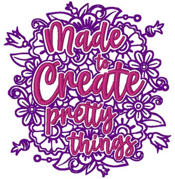 Picture of Made To Create Machine Embroidery Design