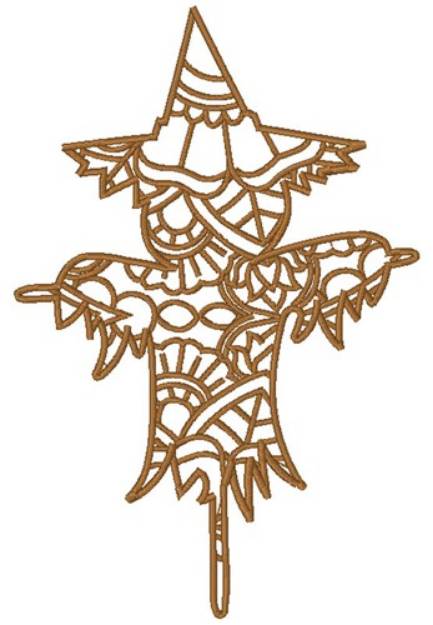 Picture of Mandala Scarecrow Machine Embroidery Design