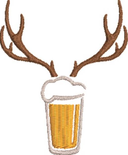 Picture of Beer Hunter   Machine Embroidery Design