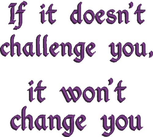 It Wont Change You Machine Embroidery Design