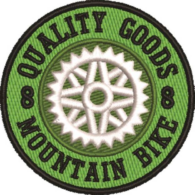 Picture of Quality Goods Mountain Bike Machine Embroidery Design