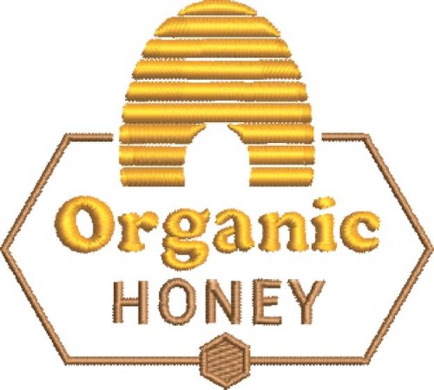 Picture of Organic Honey Machine Embroidery Design