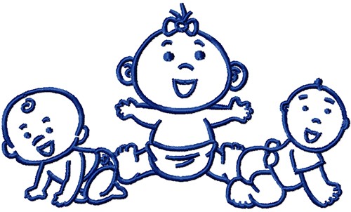 Babies Machine Embroidery Design