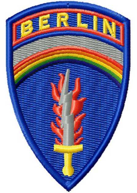 Picture of Berlin Brigade Insignia Machine Embroidery Design