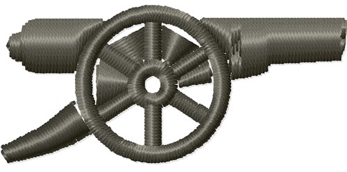 Small Cannon Machine Embroidery Design