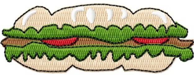 Picture of Deli Sandwich Machine Embroidery Design