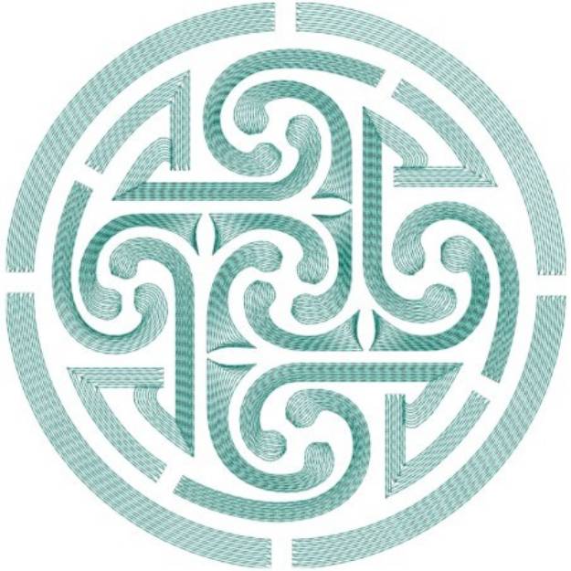 Picture of Rippled Tribal Symbol