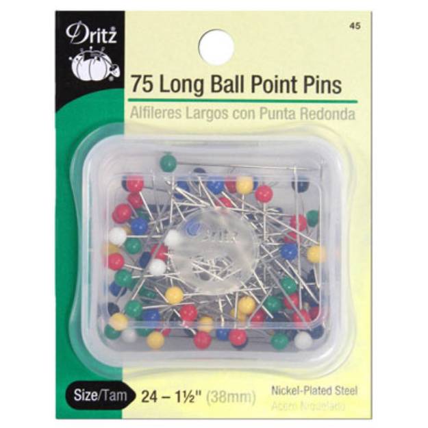 Picture of 31 Dritz Long Color Ball Pin