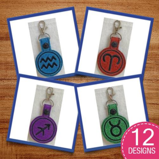 Picture of Zodiac Key Fobs Pack