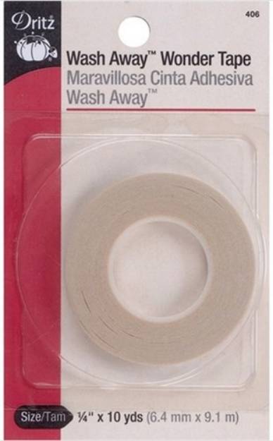 Picture of 406 Dritz Wash Away Wonder Tape Embroidery Adhesives