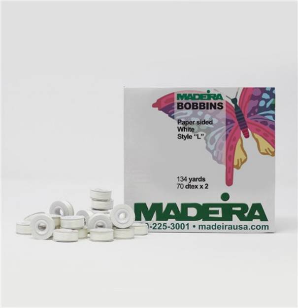 Picture of Madeira Sided Bobbins L Embroidery Bobbins